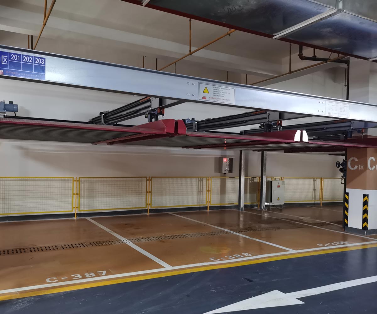 雙層機械停車設備
